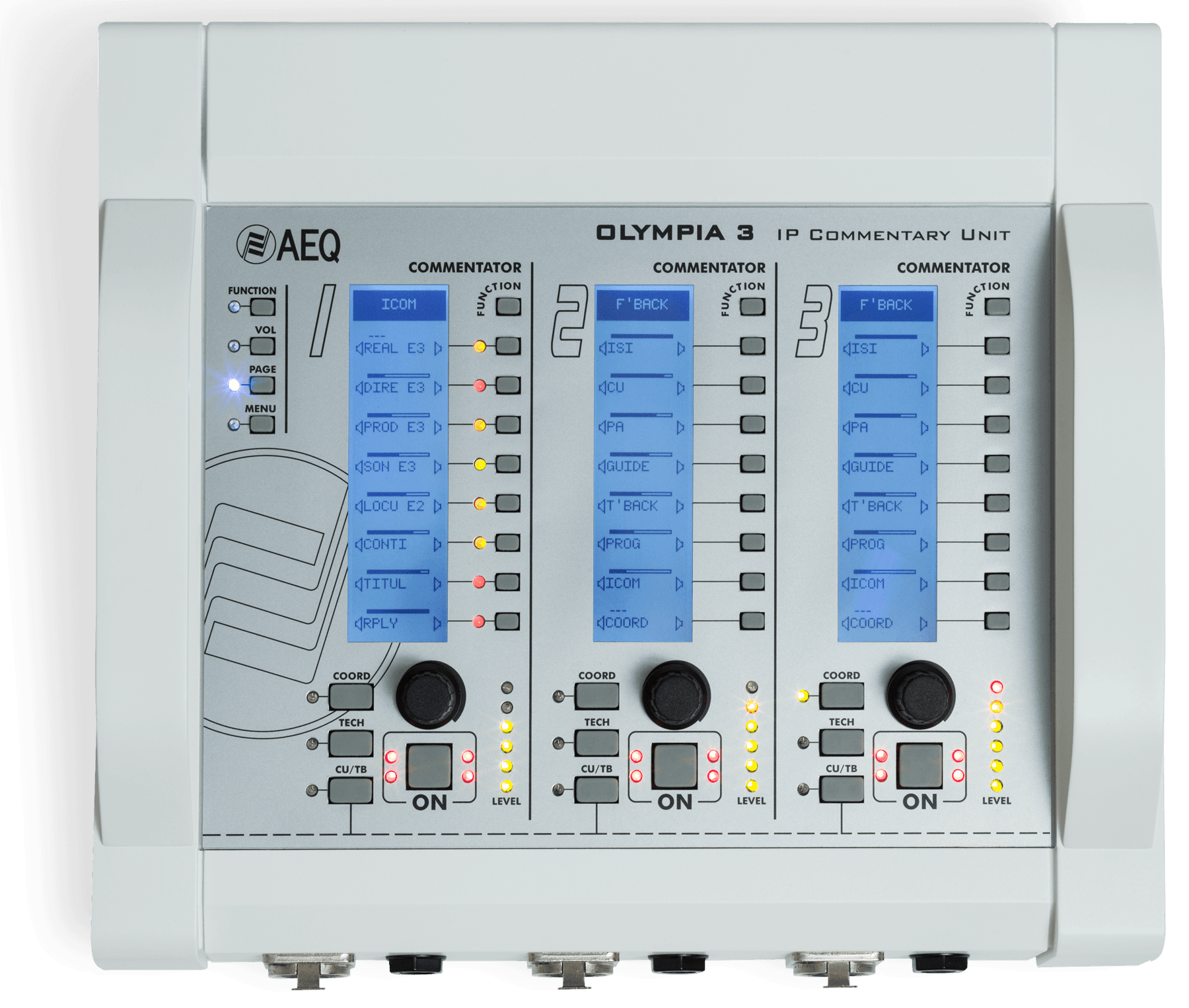 Panel frontal Olympia 3