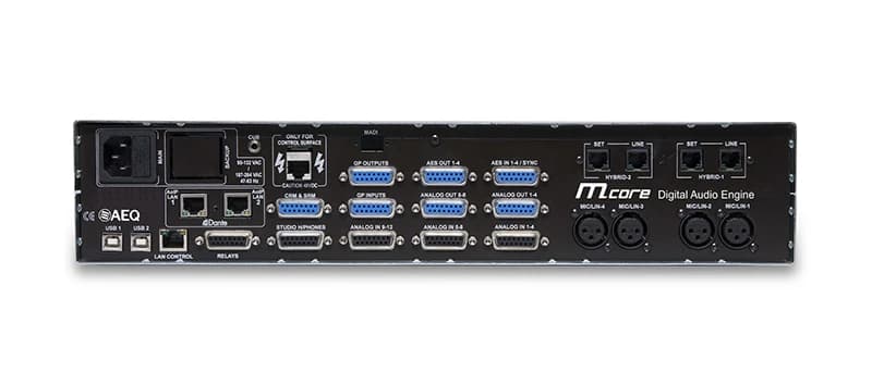 M_CORE PLUS connections