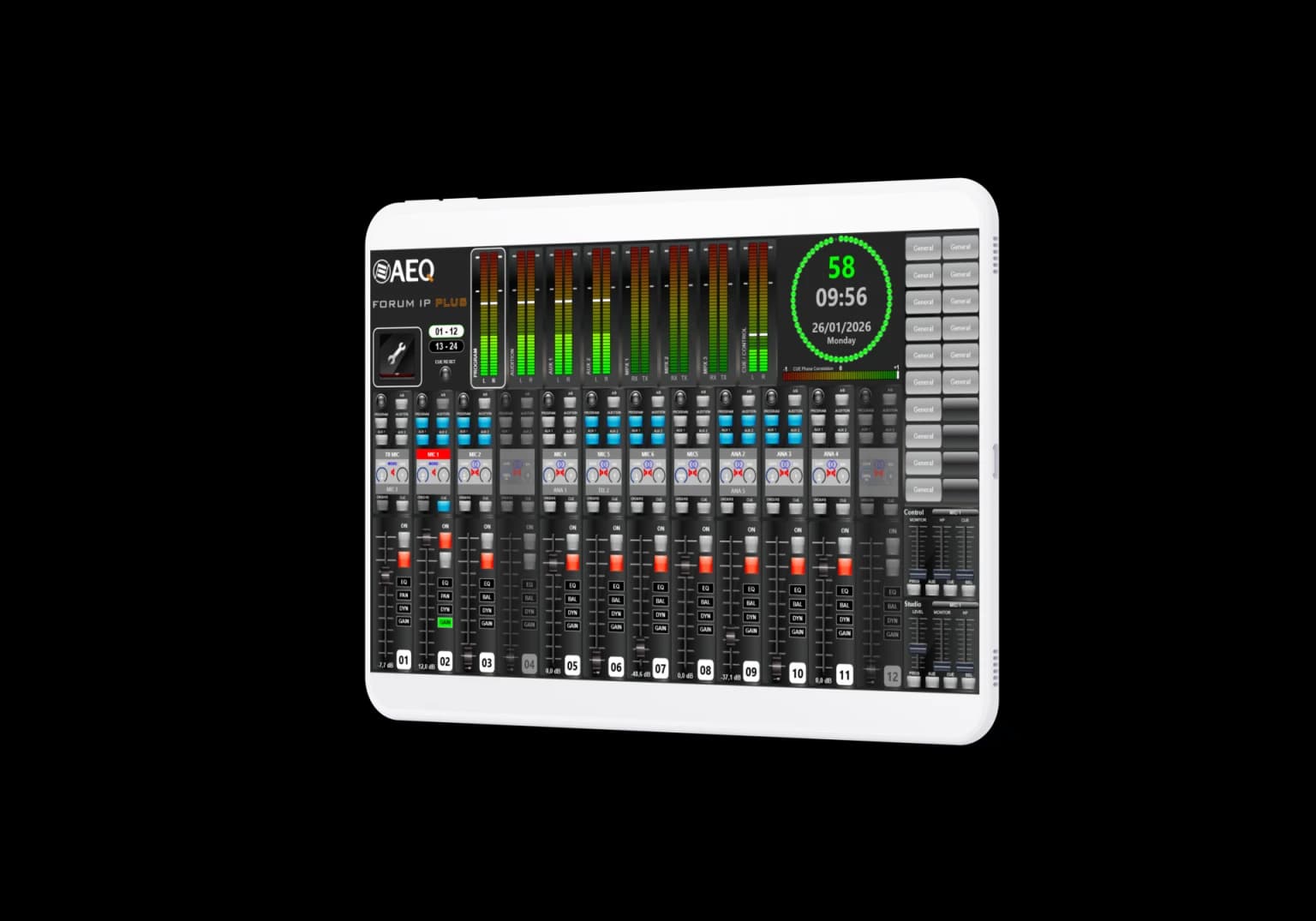 Forum Virtual on tablet