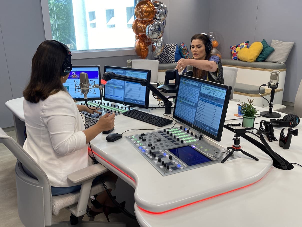 Brazilian broadcaster BAND FM upgrades main studio with AEQ ATRIUM