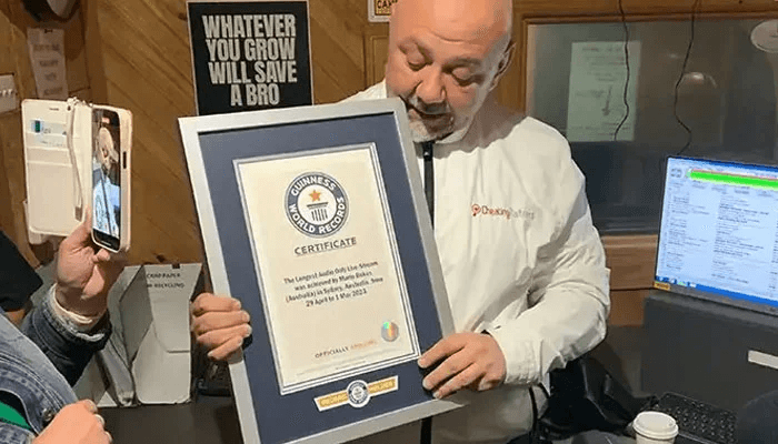 Guinness Radio Record at ALIVE 90.5FM in Australia with AEQ technology
