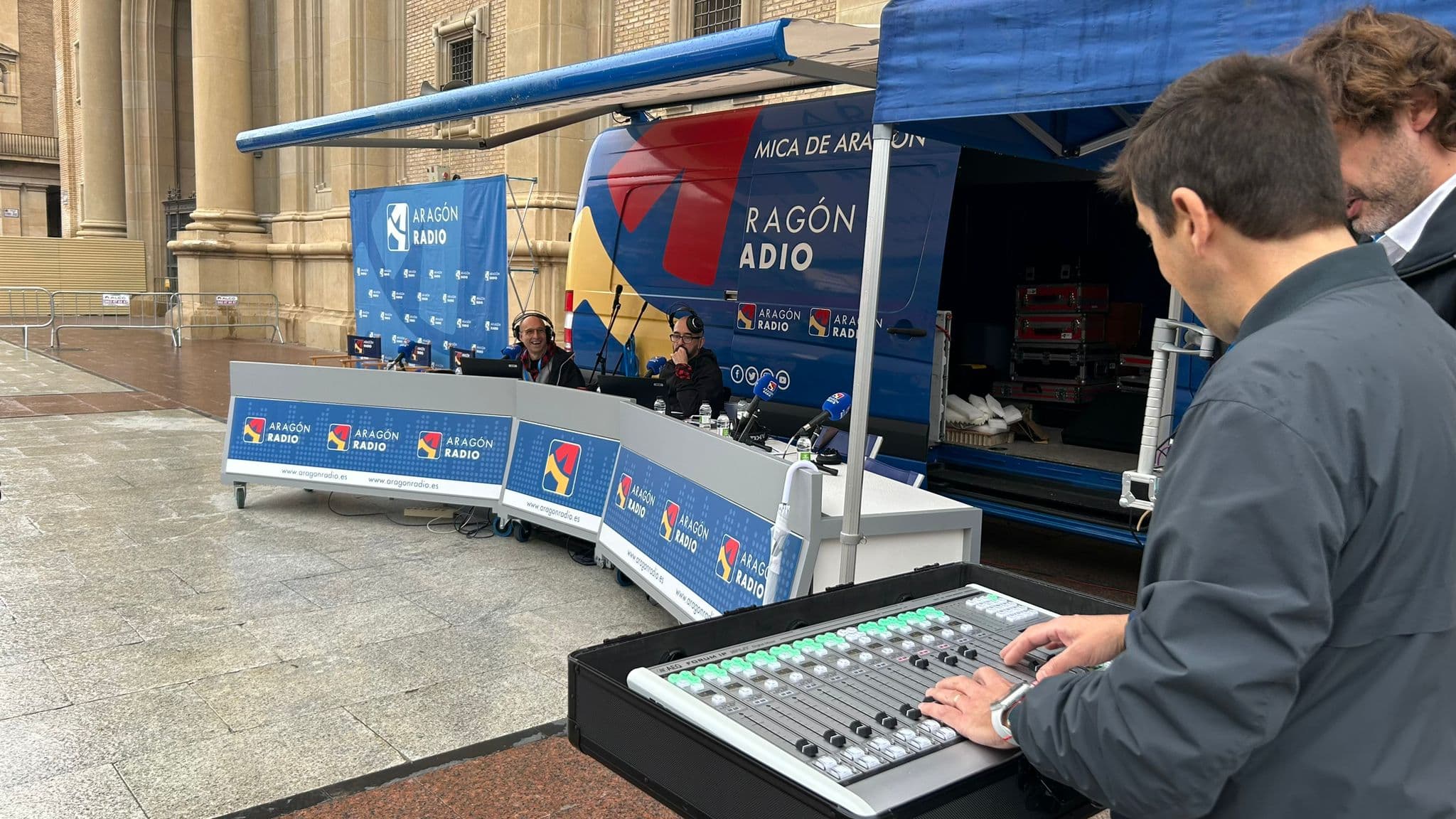 Aragon Radio selects AEQ FORUM IP digital console to cover Pilar Day in Zaragoza