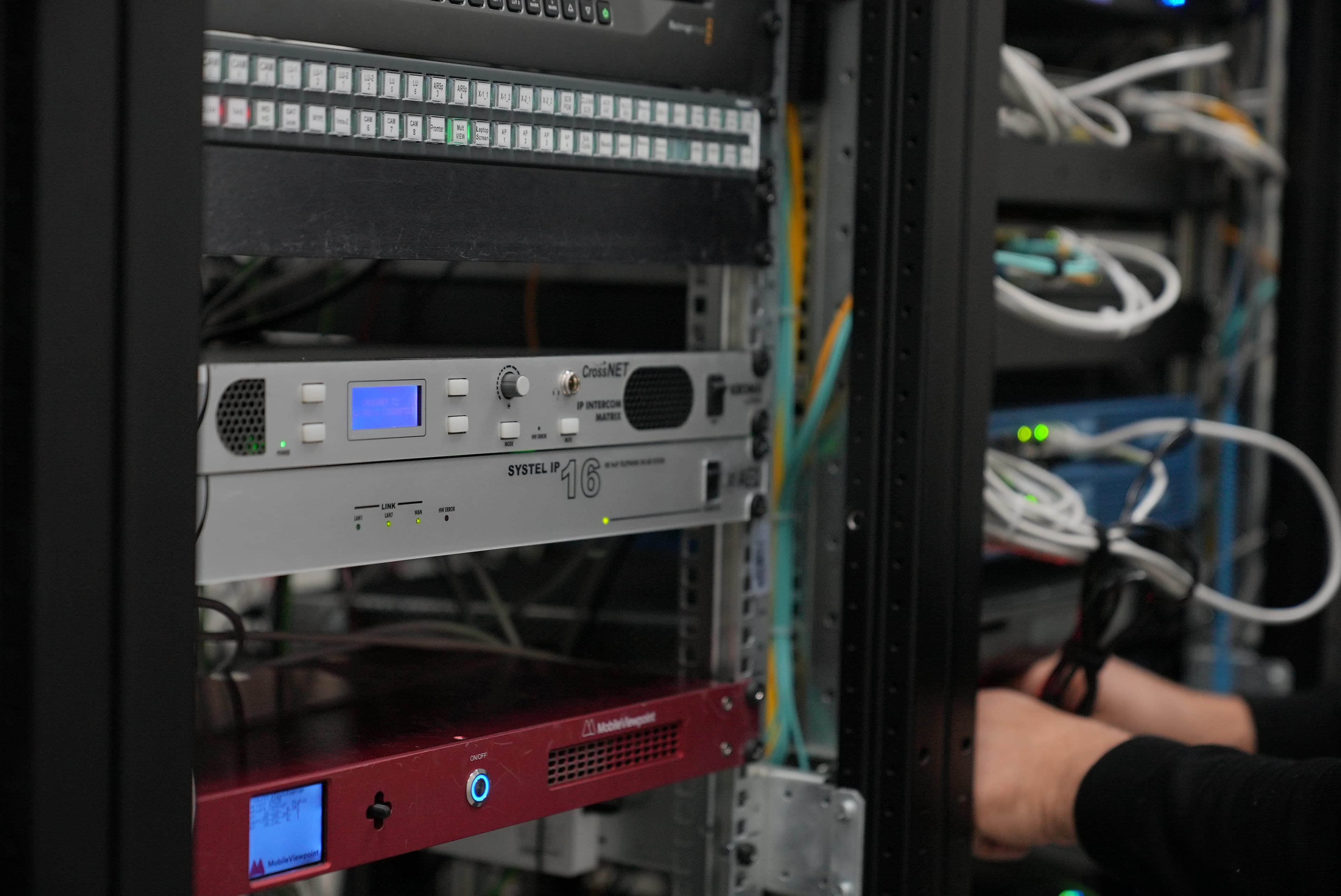 AEQ SYSTEL-IP empowers Euronews Georgia's communication with advanced multiconferencing technology