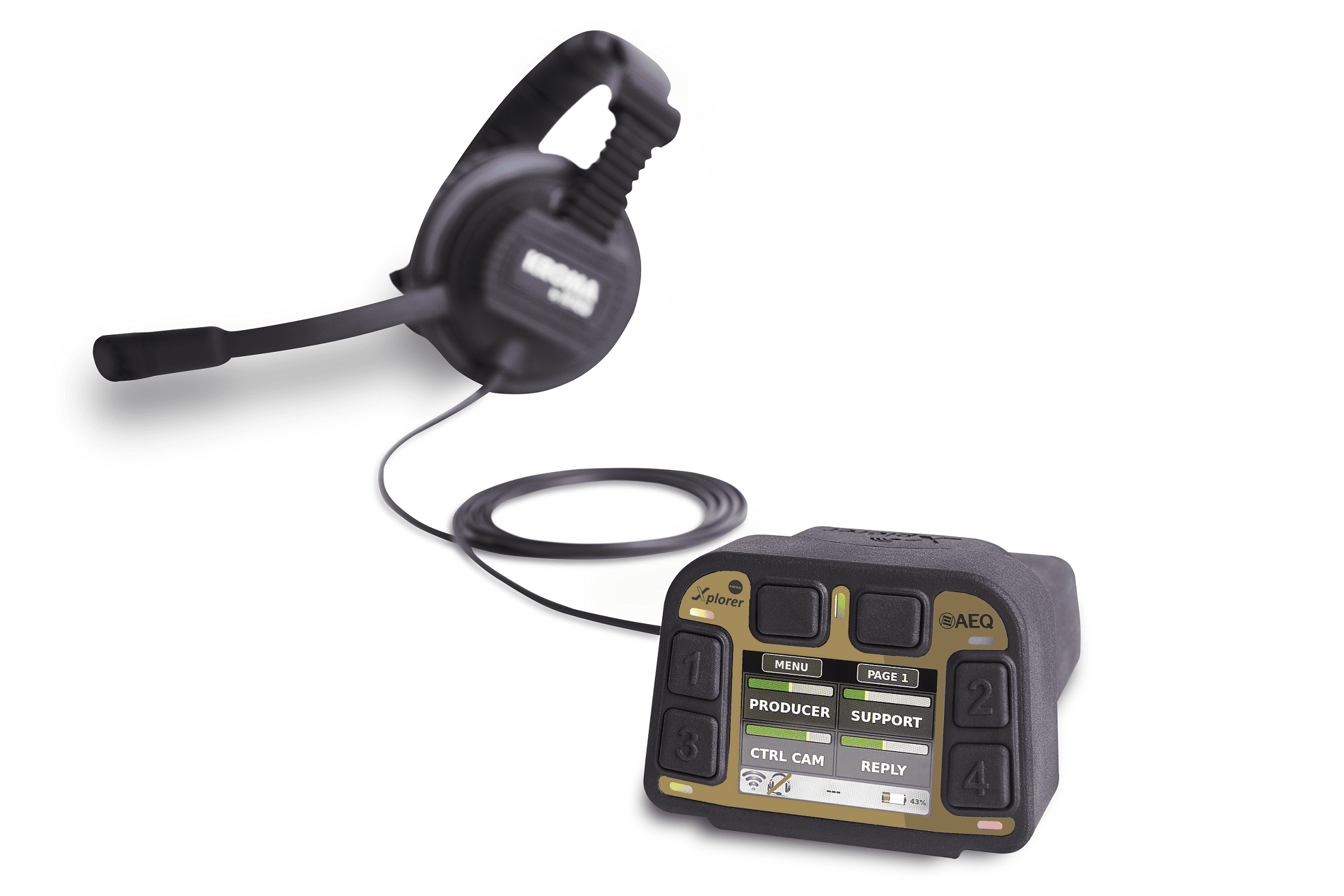 AEQ will present its audio and communication solutions at NAB Show 2025, Las Vegas, booth 2648